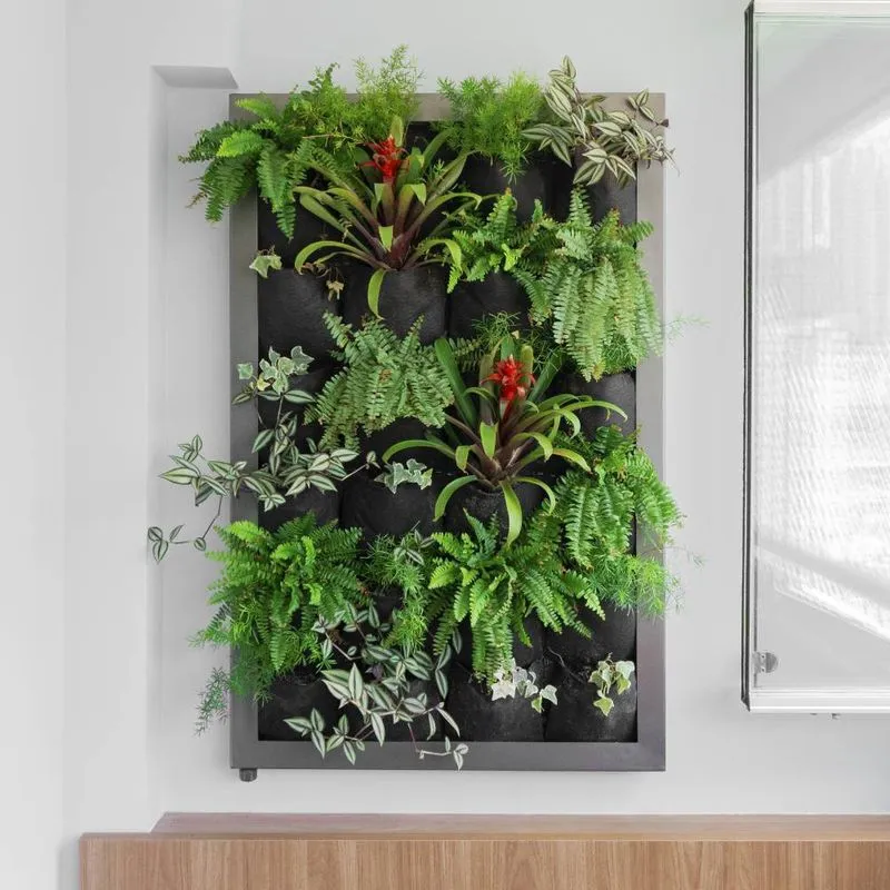 Quadro Verde 76x118 Contemporâneo Casa Dona
