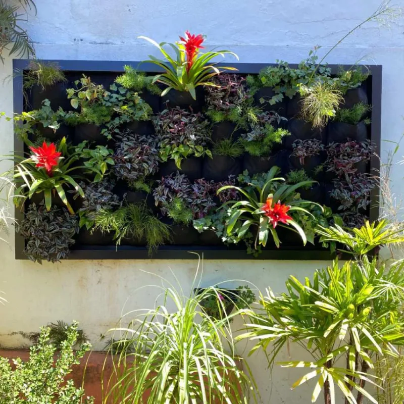 Jardim Vertical 223x120 Contemporâneo Casa Dona