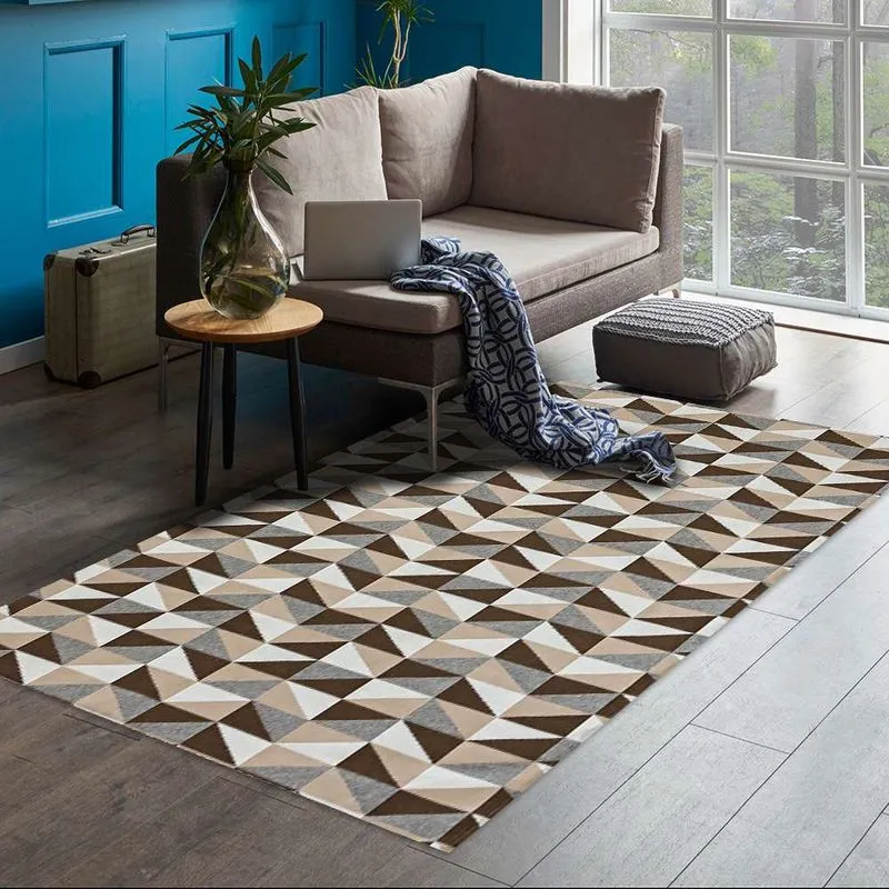 Tapete Para Sala Antiderrapante Jacquard 2,00 M X 2,50 M Dallas Casa Dona