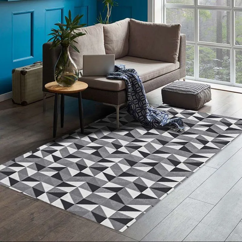 Tapete Para Sala Antiderrapante Jacquard 2,00 M X 2,50 M Dallas Casa Dona