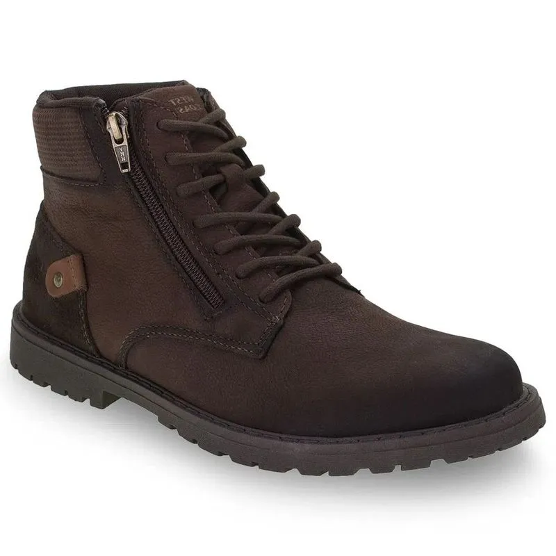 BOTA WINSTON 129007 - WEST COAST - NOBUCK WEAR CAFE CAMURÇA CAFÉ RODEO BRUSH CONHAQUE - 43