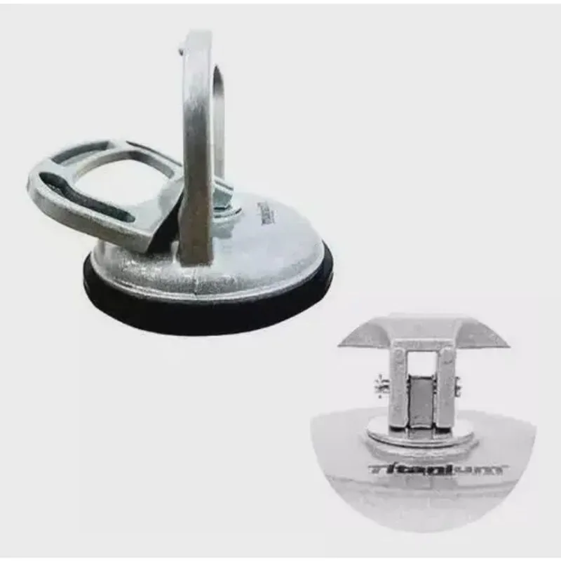Ventosa Em Abs/Borracha Uma Garra 11,8cm Suporte Ate 40kg 06671 - Titanium
