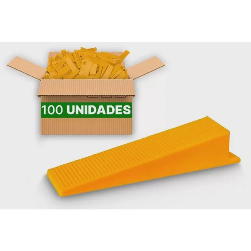 Espacador nivelador de piso azule 1.5MM com 100 peças 07088 - titanium