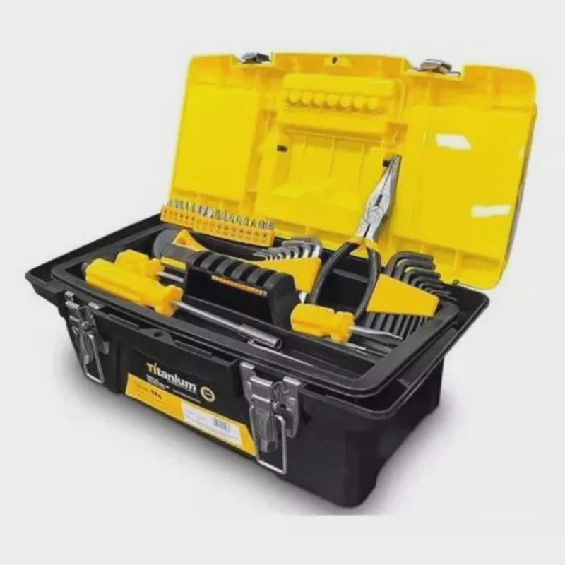 Caixa Organizadora De Ferramentas 16 Carga Maxima 15kg R-7511 - Titanium