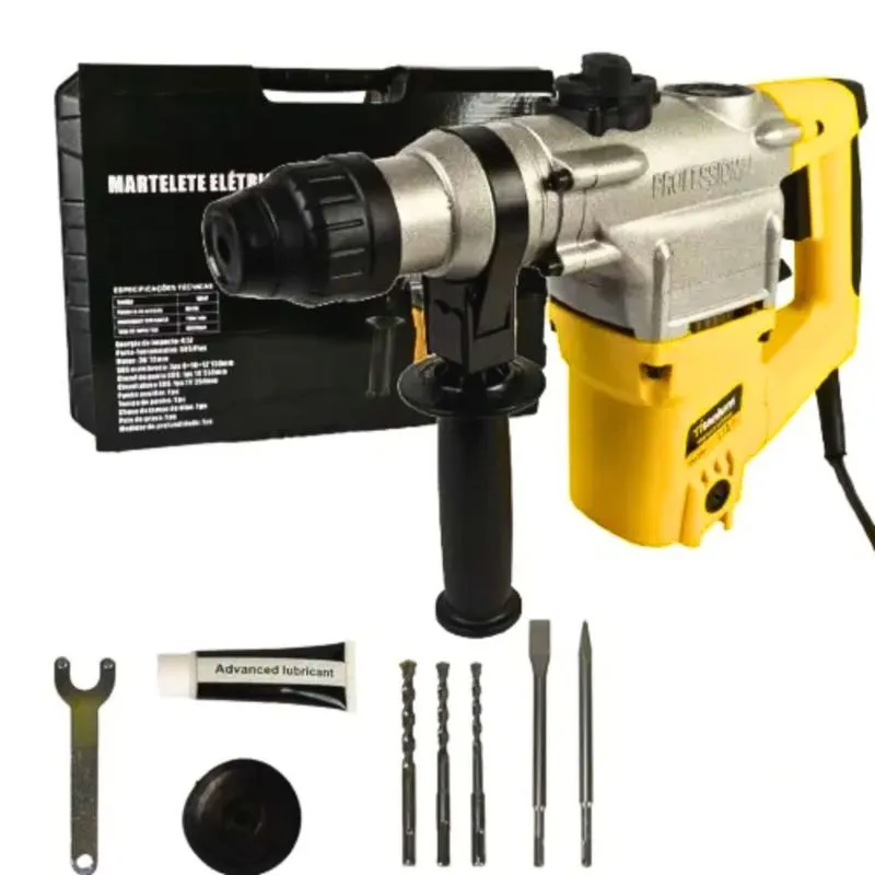 Martelete Perfurador Rompedor 900w 4,5 Joules Sds Plus
