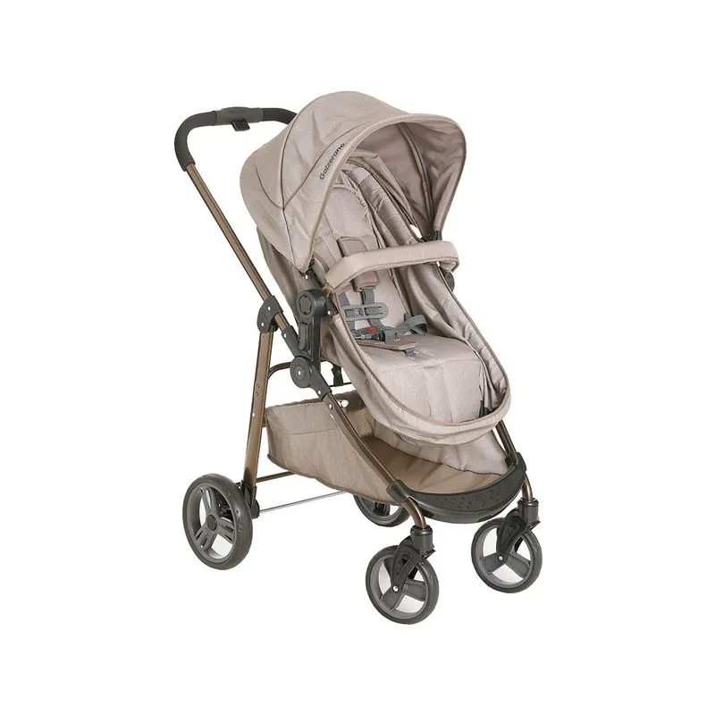 Carrinho de Bebê de passeio Galzerano 4 rodas até 15 Kg Olympus Cappuccino