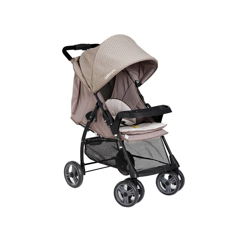 Carrinho de Bebê de Passeio Galzerano 8 Rodas 4 Posições até 15 Kg Milano Reversível II
