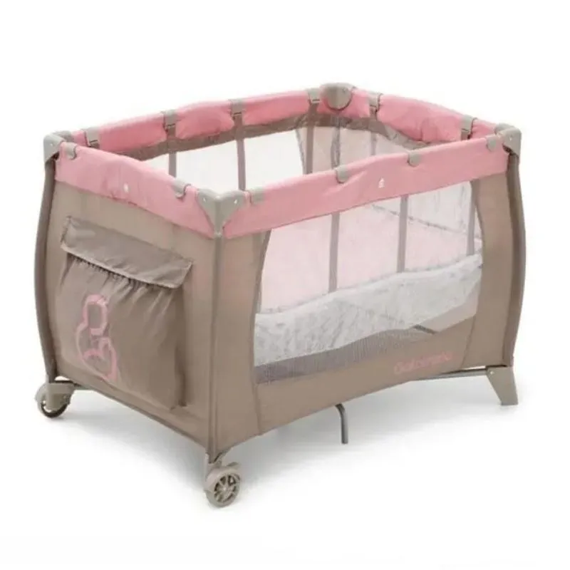 Berço Sonho II Cappuccino Rosa - Galzerano 2075cpr