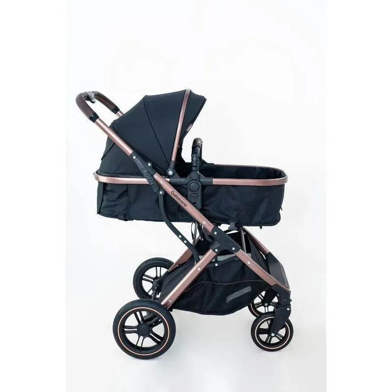 Carrinho Galzerano Zoe Moises Preto Cobre