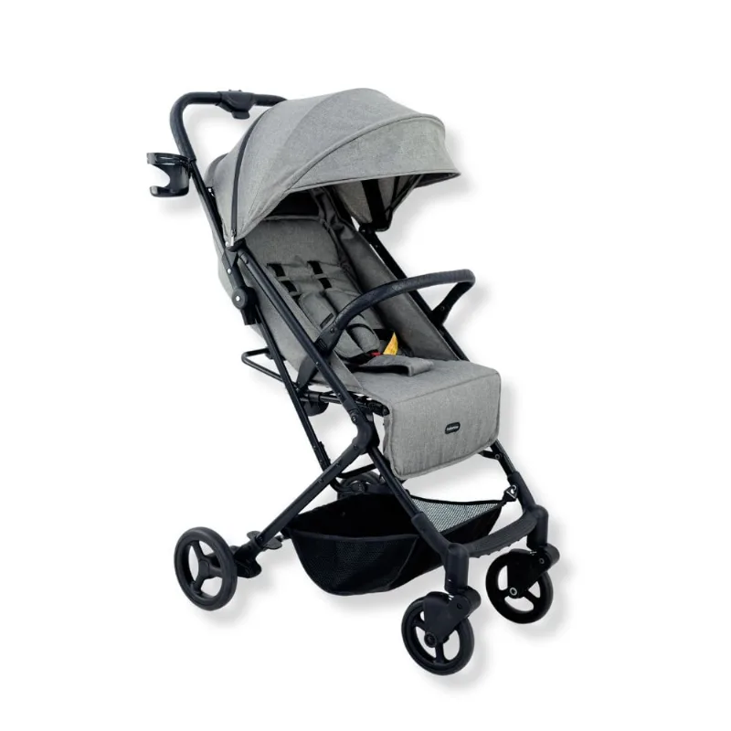 CARRINHO DE BEBÊ KIRA 0 A 15KG CINZA (LOJA) - GALZERANO