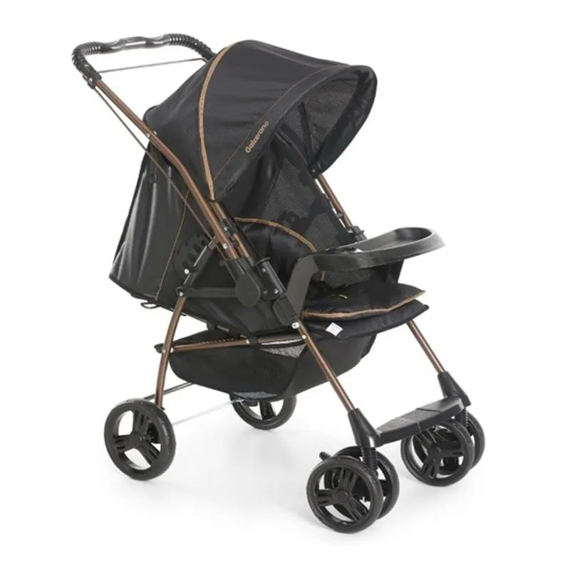 Carrinho Milano Rev Iii Preto Cobre Ptc - Galzerano