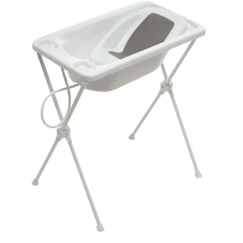 Banheira Bebe Plastica Acqua Trio Candy Branco Cb - Galzerano