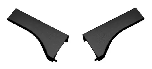 PONTEIRA PARA PUXADOR FACETATO PE-183 S7015MM DIR/ESQ JOGOS - PRETO FOSCO