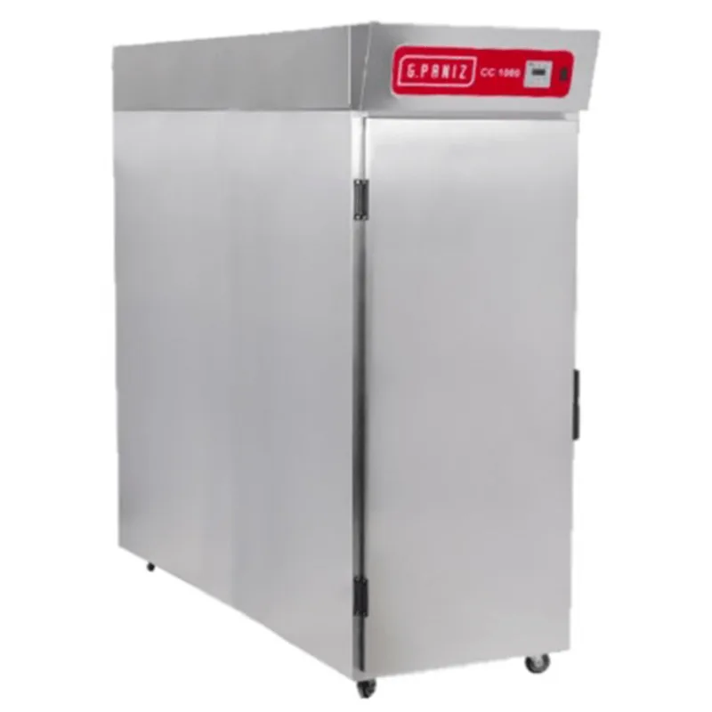 Câmara Climática Inox Vazia Cc-1000 G.paniz - Capacidade 1000 Pães 5ºc Até 35ºc 40 Esteiras 58x70cm 110v G.paniz
