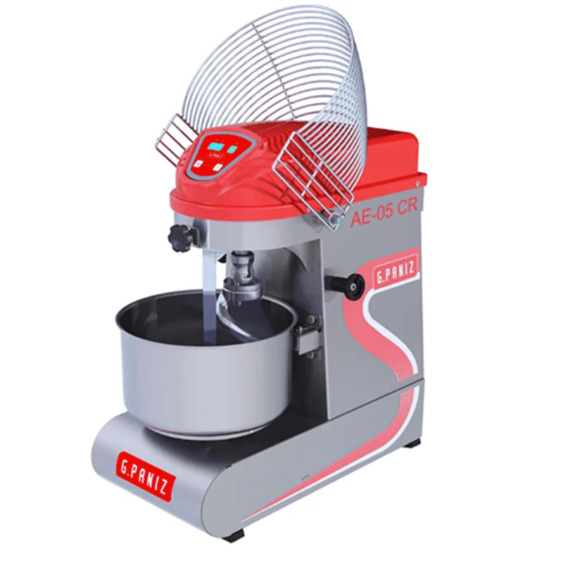 Masseira Espiral Ae-05 Cr G2 G.paniz - Aço Inox 5kg Separador/batedor Desmontáveis Cuba Removível 3 Vel. Baixo Nível De Ruído 220v G.paniz