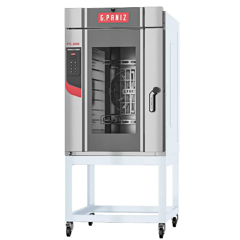 Forno Turbo Elétrico 10 Esteiras FTE-3000 Epóxi G.Paniz 380V Trifásico