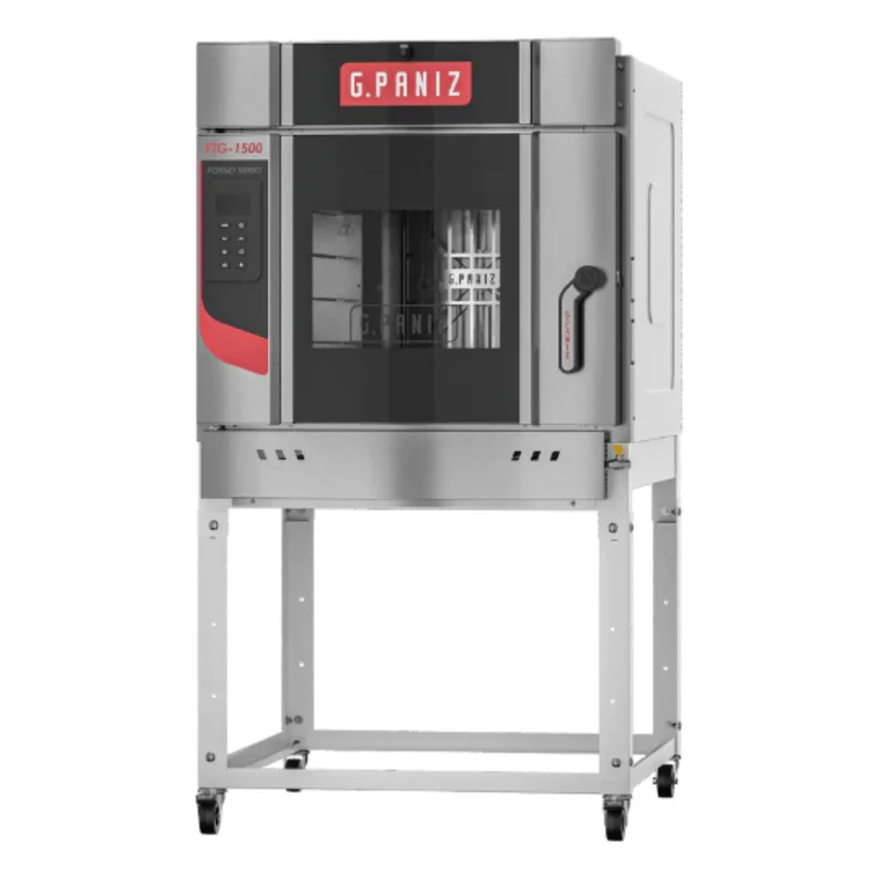 Forno Turbo A Gás Ftg-1500 Epóxi G.paniz 5 Esteiras Gás Glp Botijão G.paniz