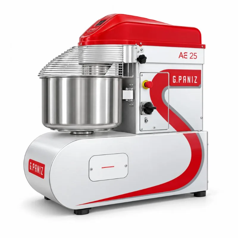 Amassadeira Espiral Epoxi Trifasico AE 25 G2 D 380T 2 Vel Digital - Gpaniz