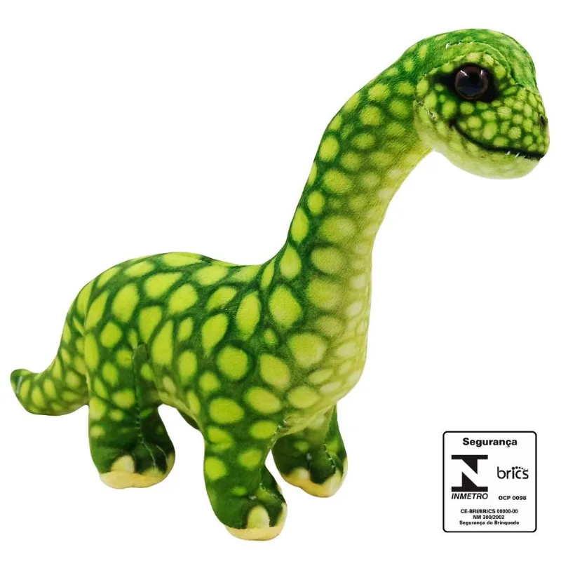 Dinossauro de Pelúcia 18cm em Poliéster Fizzy-Modelo 1