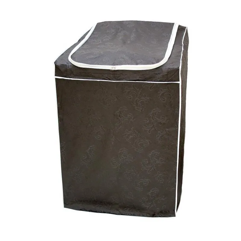 Capa Maquina De Lavar Com Zíper Electrolux Brastemp Marron