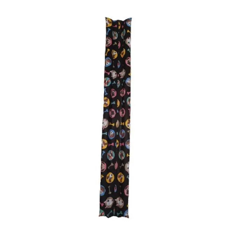 Protetor De Porta Impermeável Em Korino Pets Preto - 90Cm