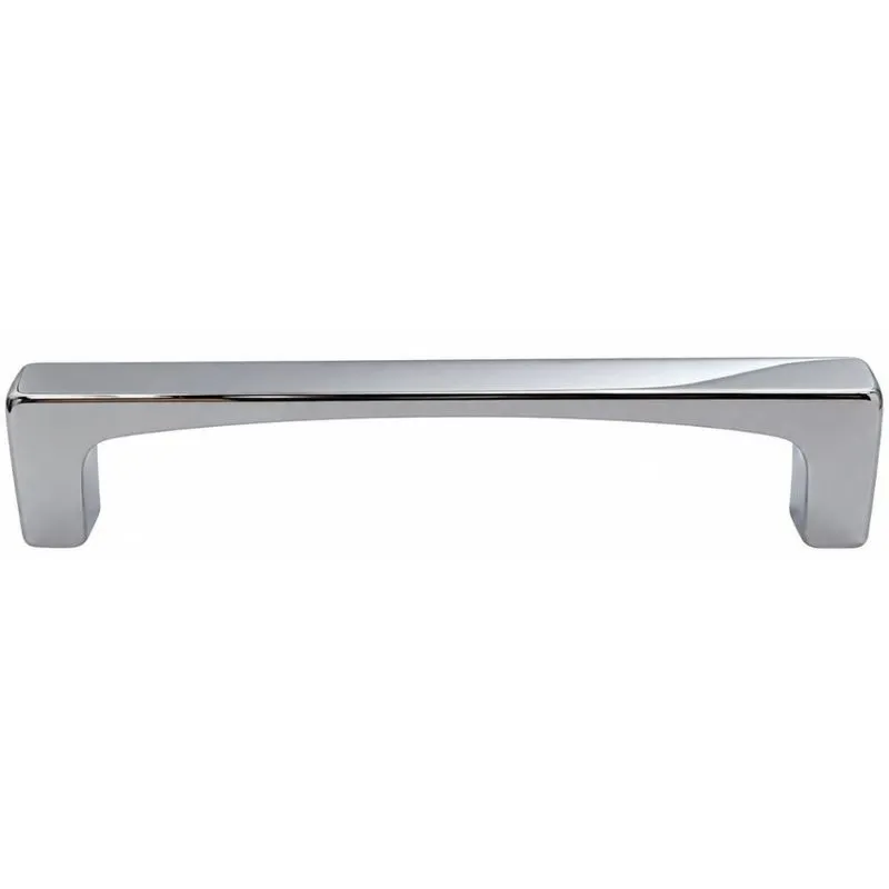 Puxador 10cm Cromado Zamac Tupiza Torralba Móveis para Porta Armário Cozinha Quarto