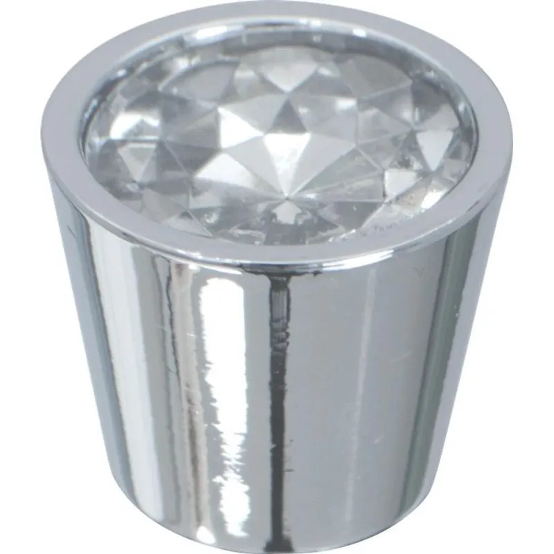 Puxador Móvel Cristal Dexter Cromado - Torralba