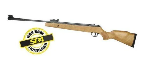 Carabina Pressão Raptor II Gas Ram 70kg Madeira 4,5mm - QGK/SPA