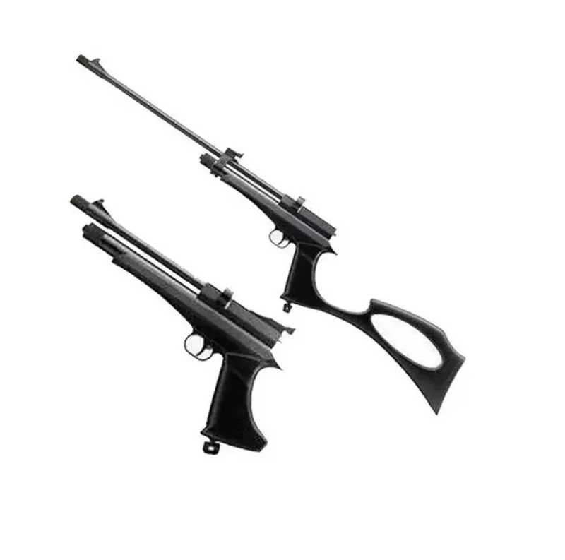 Carabina/pistola Híbrida Pressão Co2 Qgk Cobra Black 4.5mm