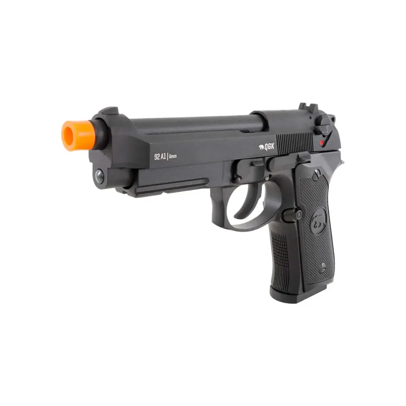 Pistola De Airsoft Gbb 92 A1 Full Metal Blowback 6mm Qgk
