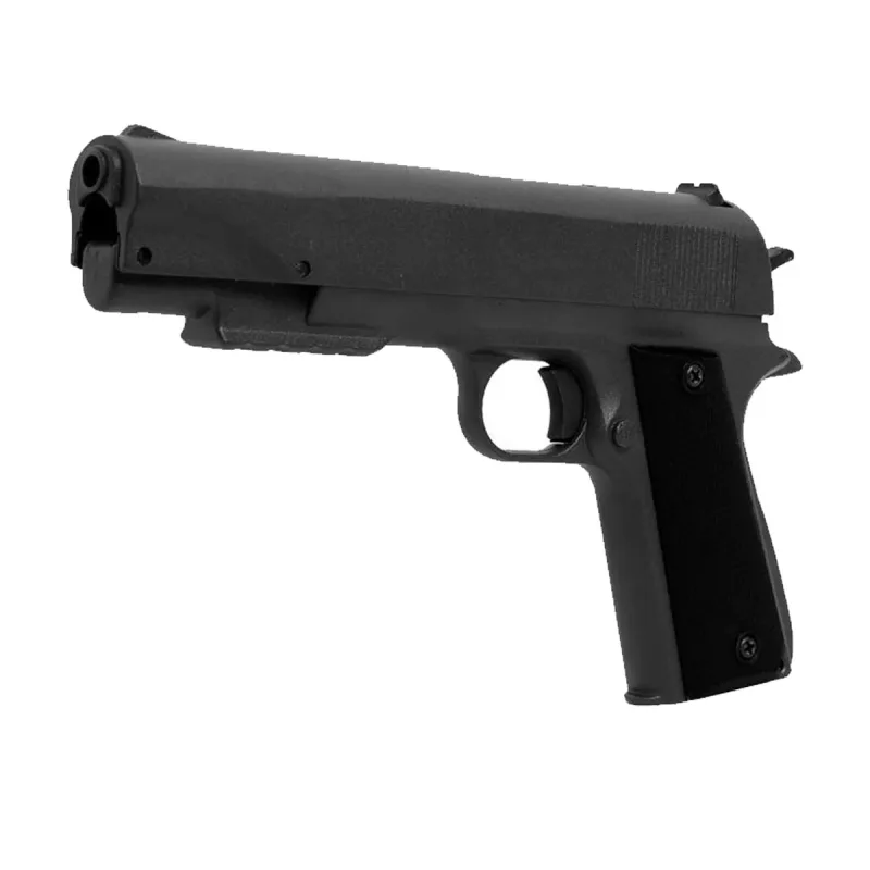 Pistola Pressão Apc Qgk Fox Black Full Metal Chumbinho 4.5