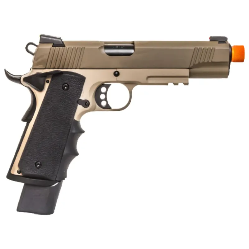 Pistola Airsoft Gbb 1911 R32 Tan Sandstorm Full Metal - Army Armament