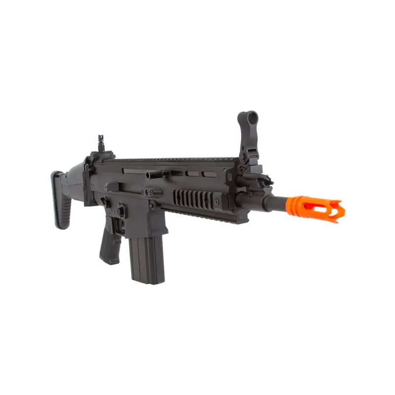 Rifle De Airsoft Elétrico Qgk Aeg Sc-l Bk Full Metal 6mm