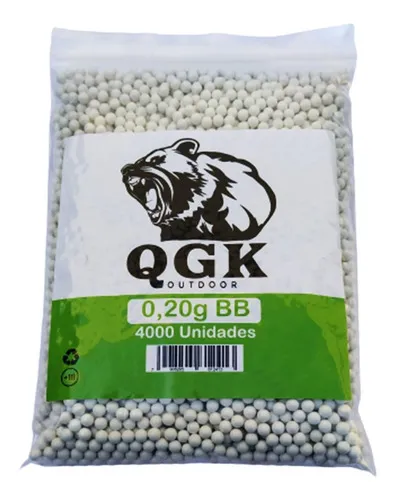 Munição Esferas Bb SRC 0,20g 4000un Premium - QGK