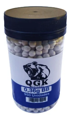 Esferas Bb Src Qgk Outdoor 0,36g 950un - Branca