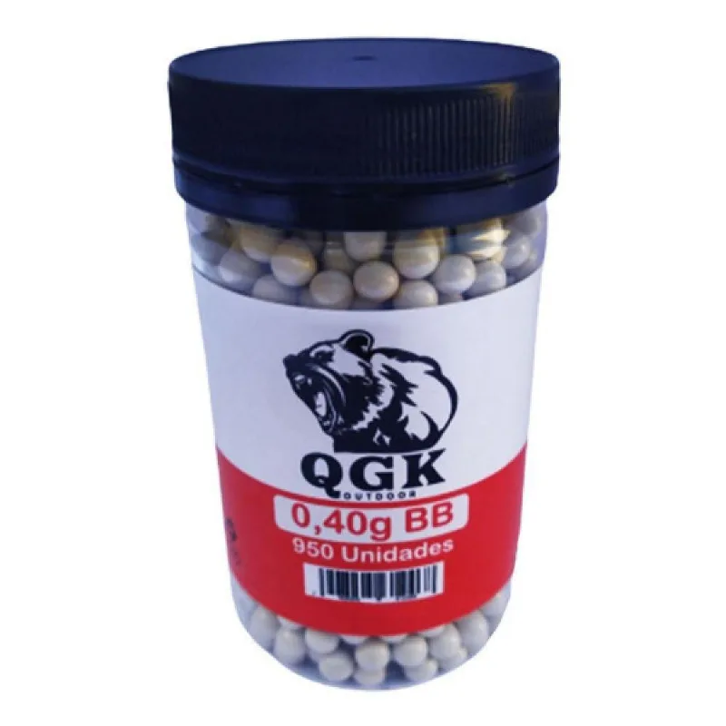 Esferas Bb Src Qgk Outdoor 0,40g 950un - Branca