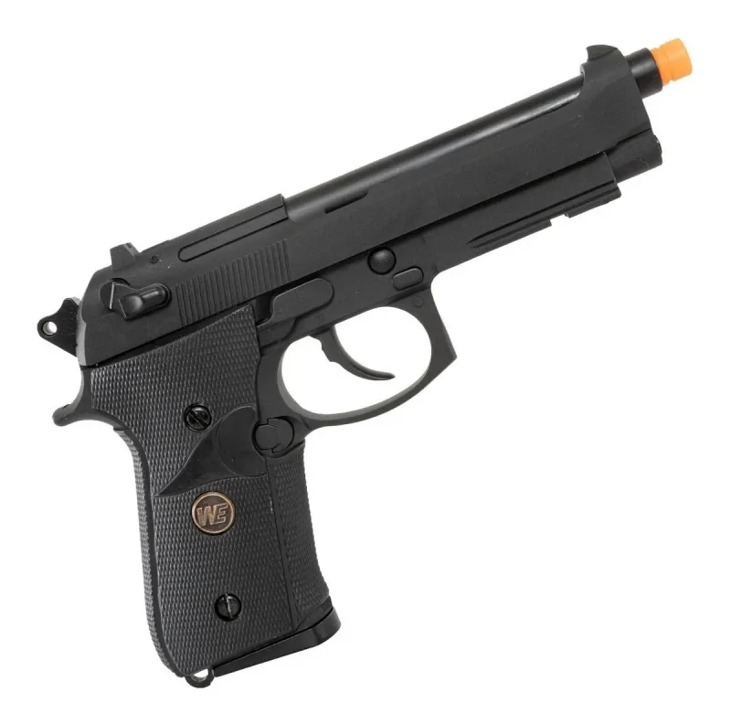 Pistola Airsoft Green Gas M9A1 BK Full Metal Blowback - WE