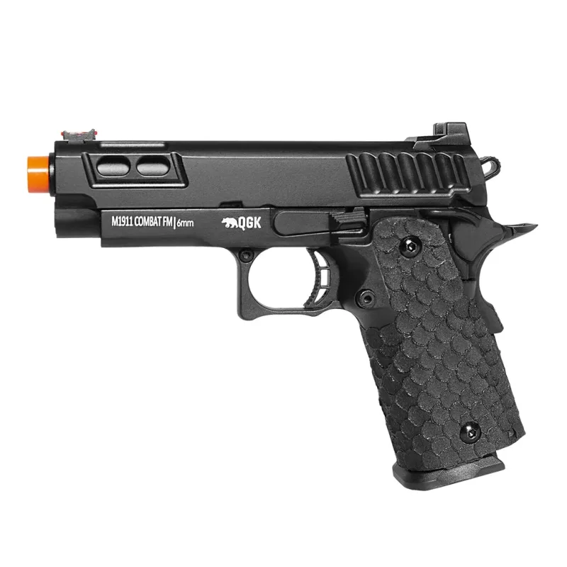 Pistola Airsoft M1911 Combat Full Metal GBB Blowback 6mm - QGK
