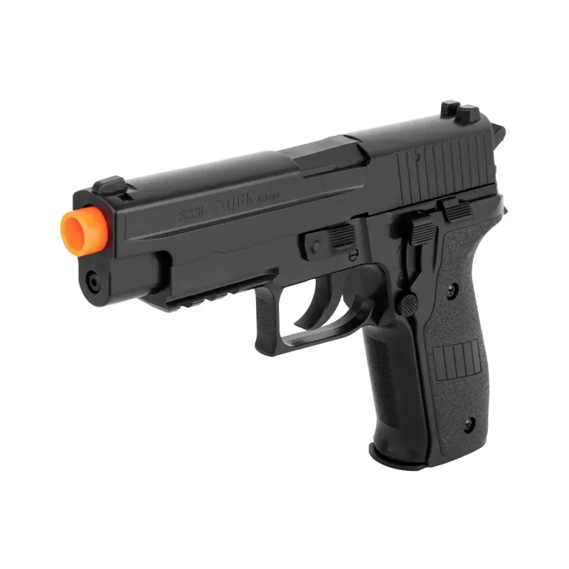 Pistola Airsoft Spring Sig Sauer S226 Polímero 6mm - QGK