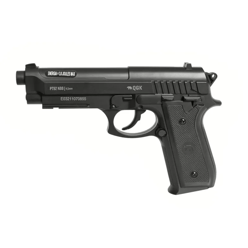 Pistola De Pressão Airgun Co2 Pt92 Nbb 4,5mm - Qgk
