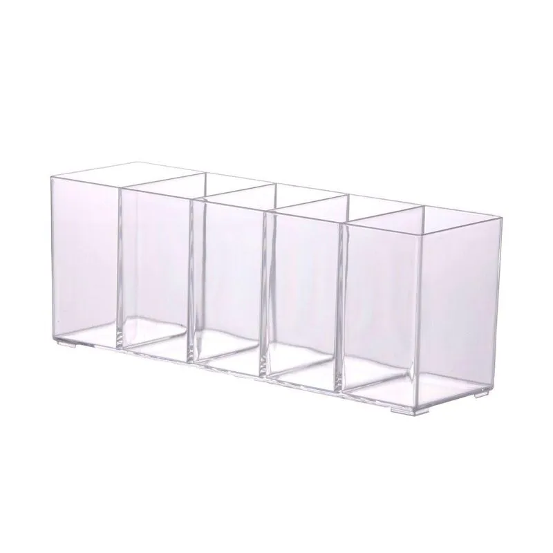 Organizador Para Maquiagem Transparente Com Divisórias