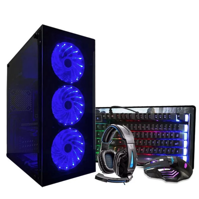Pc Gamer Thargon I5 Rx 550 8Gb Hd 500Gb Ssd 120Gb Wi-Fi