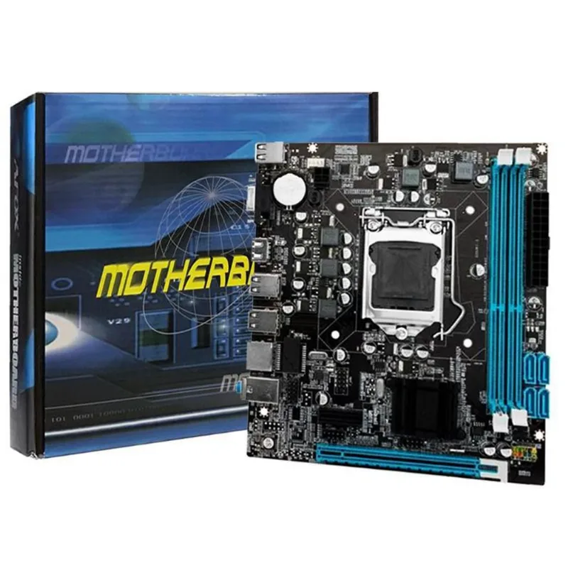 Placa Mãe Desktop Lga 1155 H61 Ddr3 Com Espelho