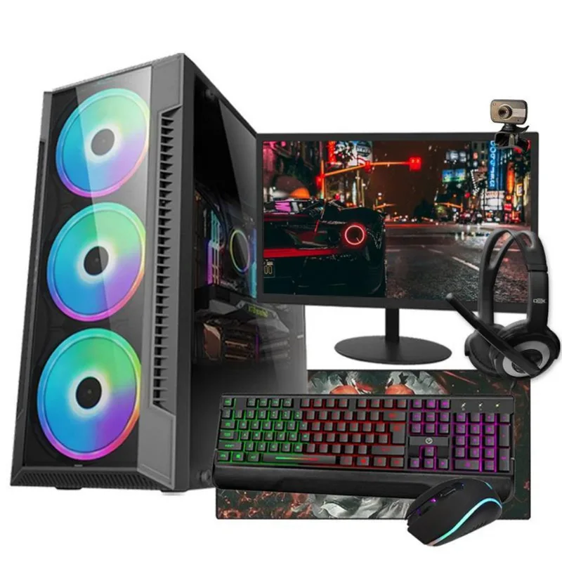 Pc Gamer Completo I5 8Gb Hd 1Tb Gt 730 Wi-Fi Monitor 19