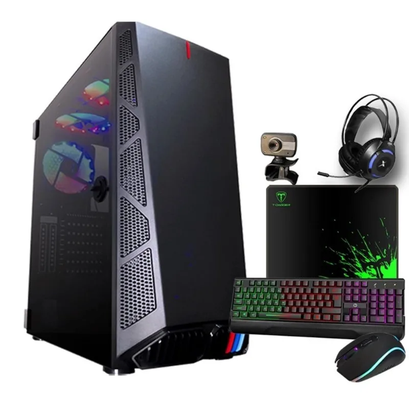 Computador PC Gamer i7 HD 1TB GTX 1650 SSD 120GB 16GB Fonte 750W