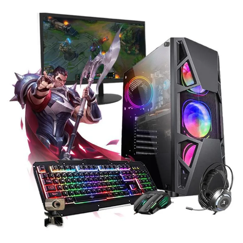 Pc Gamer Darius Completo I5 3ºger. Gtx1650 16Gb Ssd 480Gb