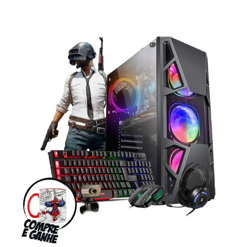 Pc Gamer Bravus Core I7 Gtx 1650 16Gb Hd 1Tb Ssd 120Gb