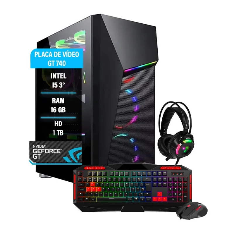 Pc Gamer Chrono I5 3470 16Gb Hd 1Tb Gt740