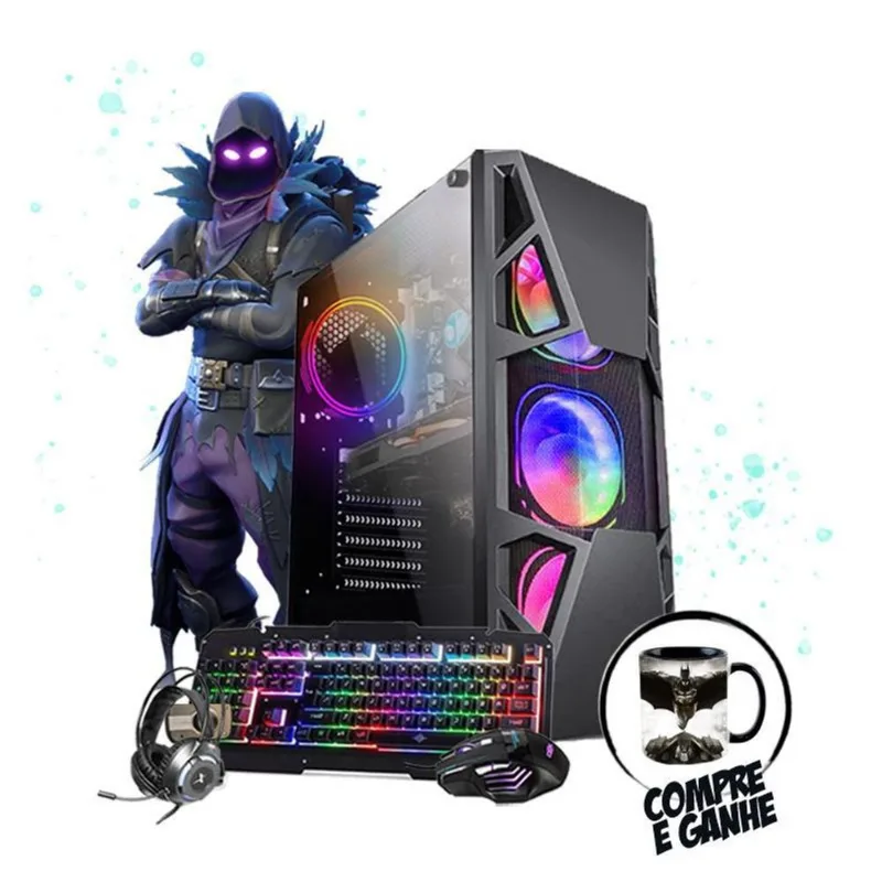 Pc Gamer Raven I5 4ºger. Gtx 1650 8Gb Ssd 480Gb Wifi