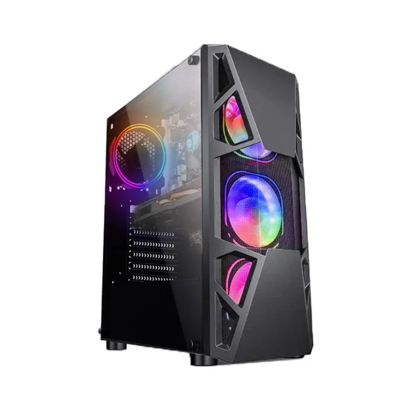 Gabinete Gamer Maxxtro 3303 Com 4 fan rgb